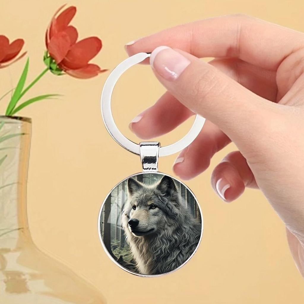Pocket Keychain-Wolf