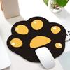 Mouse Pad, Cat Paw Mouse Pad, Creative Cartoon Design, Non-Slip Bottom, Washable, Portable Laptop Mouse Pad, Cat Paw Series, Light Blue
