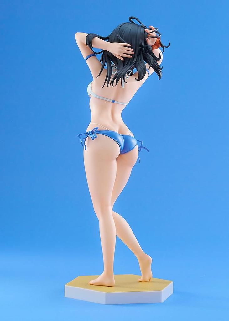 Wave POP UP PARADE BEACH QUEENS Theatrical Version Rikka Takarada L Size PVC Finished Product Made of "Gridman Universe" Non-scale [partially ABS]