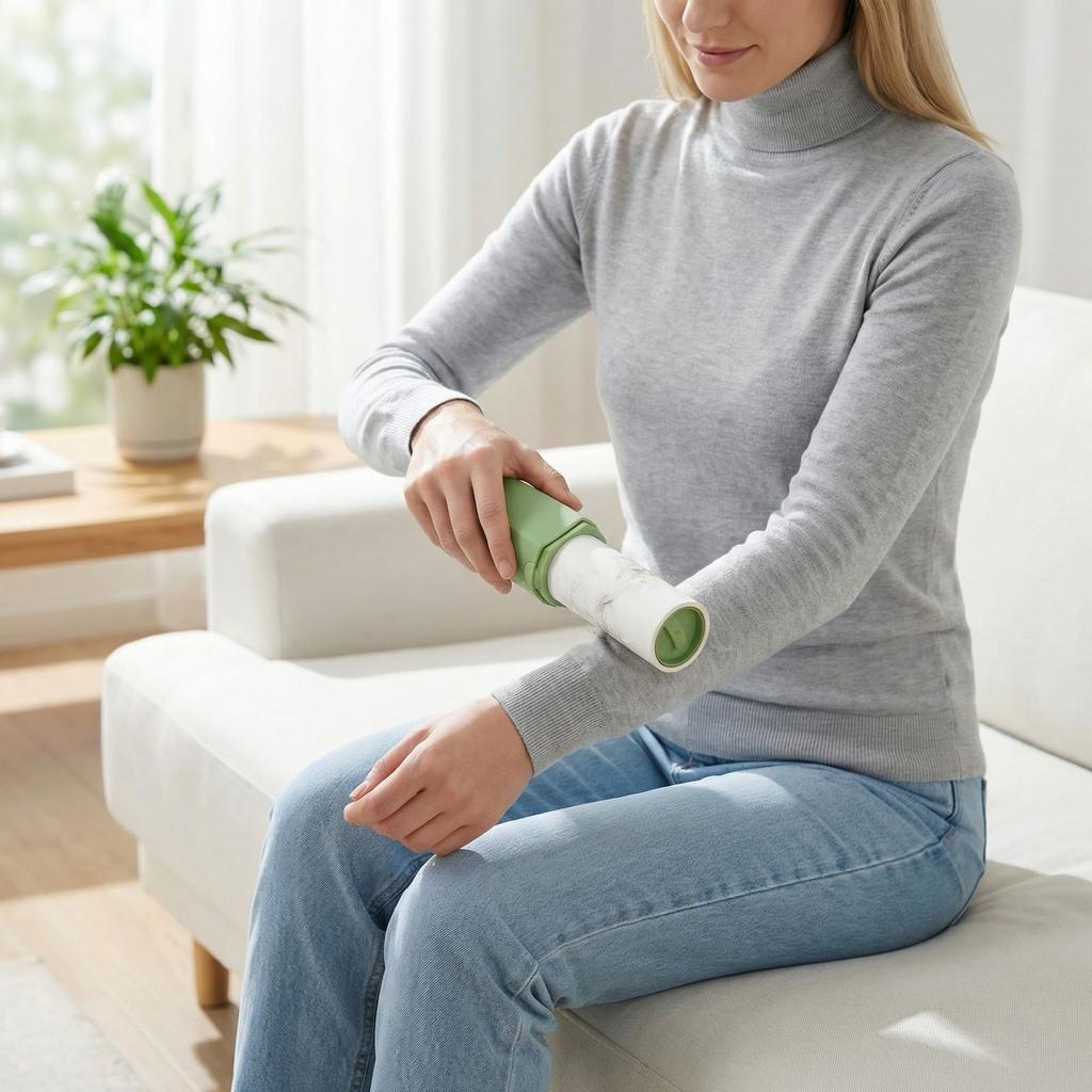 Peelable, Portable Banana-shaped Lint Roller – Household And Pet Hair Remover, Compact, Travel-friendly Lint Roller For Clothing And Fabric