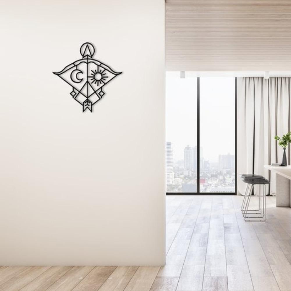 Sagittarius Metal Wall Art Zodiac Sign Home Decor