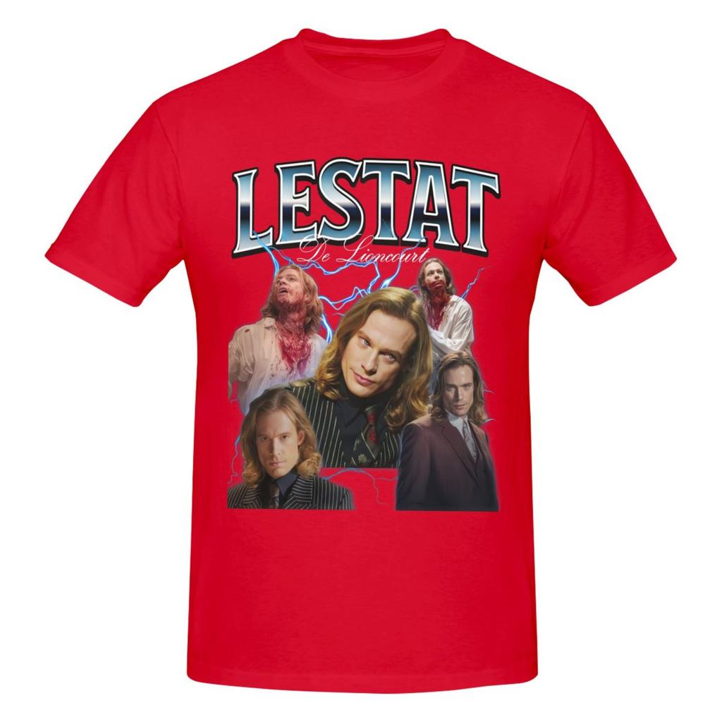 Unisex Interview With The Vampire Lestat Lestat De Lioncourt Awesome T Shirt Vintage Cotton Crewneck T Shirts For Unisex