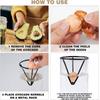 4 Pcs Avocado Seed Starter Rack Triangular Metal Bracket Avocado Growing Triangular Holder for Mason Jar of Wide-Mouth