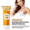 3X Orange Enzymes Exfoliating Brightening Gel Moisturizing Smoothing Tighten Pores Brightening Exfoliating Peeling Gel 100g 25-26