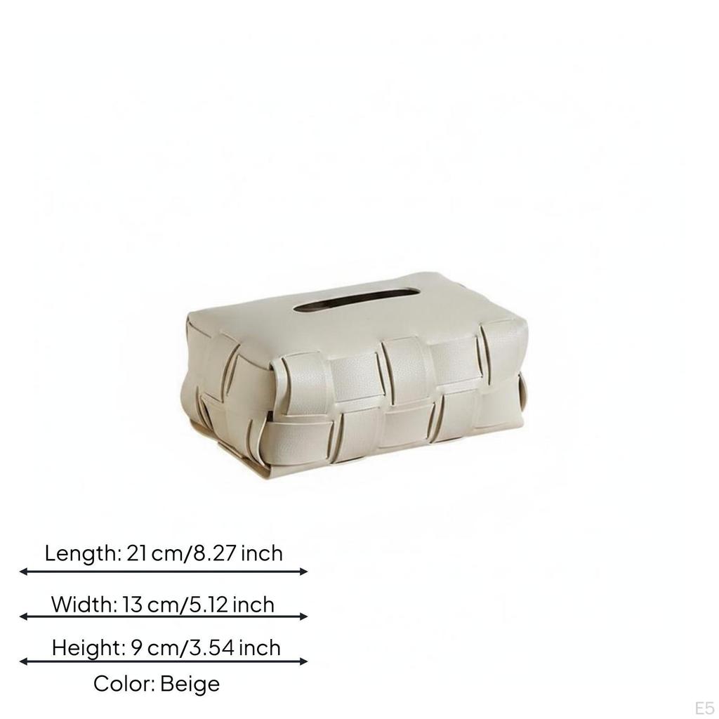 Checkerboard Tissue Box Holder Luxury Style Modern Decorative Home Decor for
