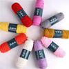 Pack Of 5 Wool Yarn Soft Crochet Yarn Hand Knitting Yarn 100g/Roll For Knitting Rugs Sweaters Scarves Hat Gloves