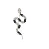 Sparkling Rhinestone Collar Pins Animal Snake Lapel Pin Creative Zodiac Snake Brooch  Office