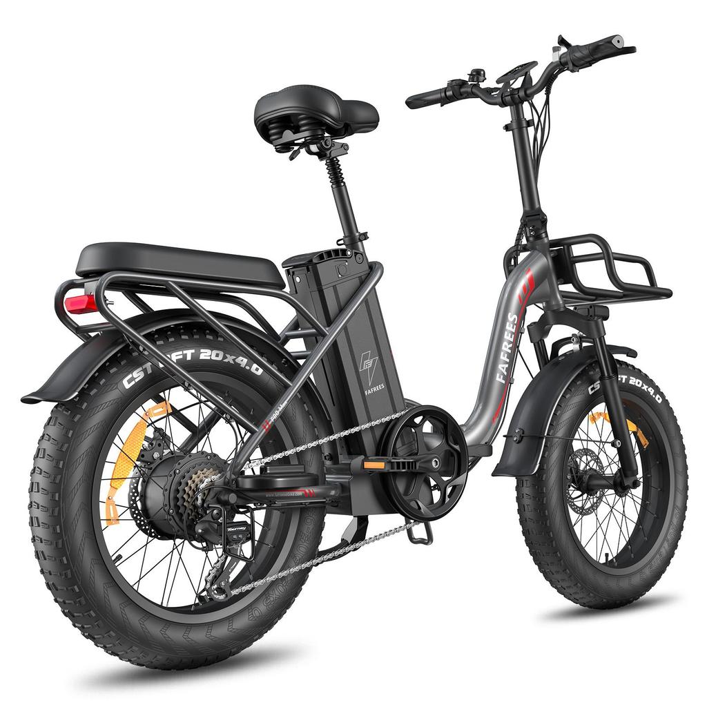 FAFREES F20 Max Folding Ebike with 48V 30Ah LG Battery, LCD Display