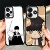 Mashle Magic And Muscles Anime Plating Phone Case For Xiaomi Redmi Note 14 15 Pro Plus 13 12 11 11S 11T 10 9S 9 5G Anti-Fall Air