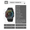 SKMEI 2209 Multifunctional Waterproof LED Watch Sports Electronic Watch Men's Outdoor Sports Compass Electronic Watch