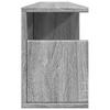 Wall Cabinet 100 x 20 x 30 cm Grey Sonoma Particleboard