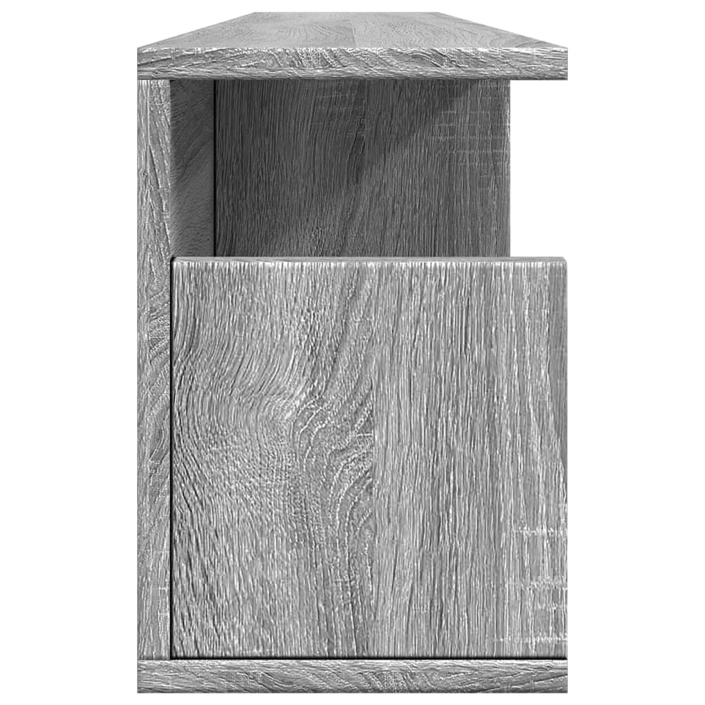 Wall Cabinet 100 x 20 x 30 cm Grey Sonoma Particleboard