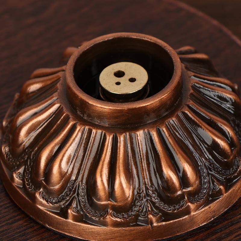 Retro vertikální kadidlo, Buddha, srdce, sútra, drak, fénix, sloup, kovová vonná tyčinka, domácí kancelář, obřadní dekorace