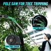 20V Cordless 2 In 1 Pole Saw DIY Grade Chainsaw with Long Pole for Wood Cutting Local EU Warehouse