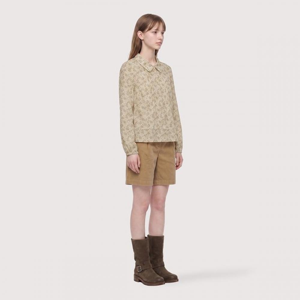 Thursday Island Floral Pintuck Blouse T266mbl143w