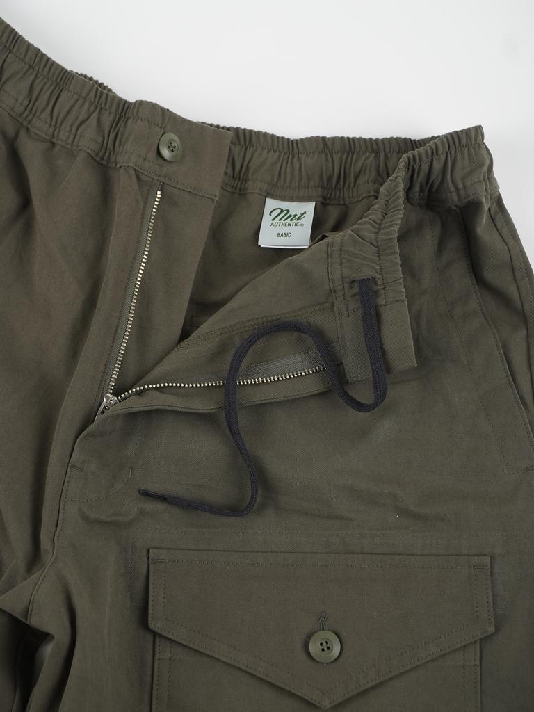 NENETS AUTHENTIC British Wide Joger Pants Khaki