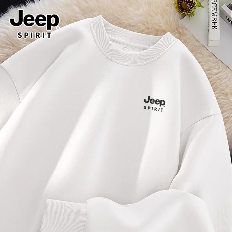 

JEEP SPIRIT Men s Logo Crewneck Sweatshirt 2XL