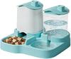 Automatic Cat Feeder and Water Dispenser Set, Leak-Proof Pet Feeding Bowl for Cats Dogs Puppies Small Animals