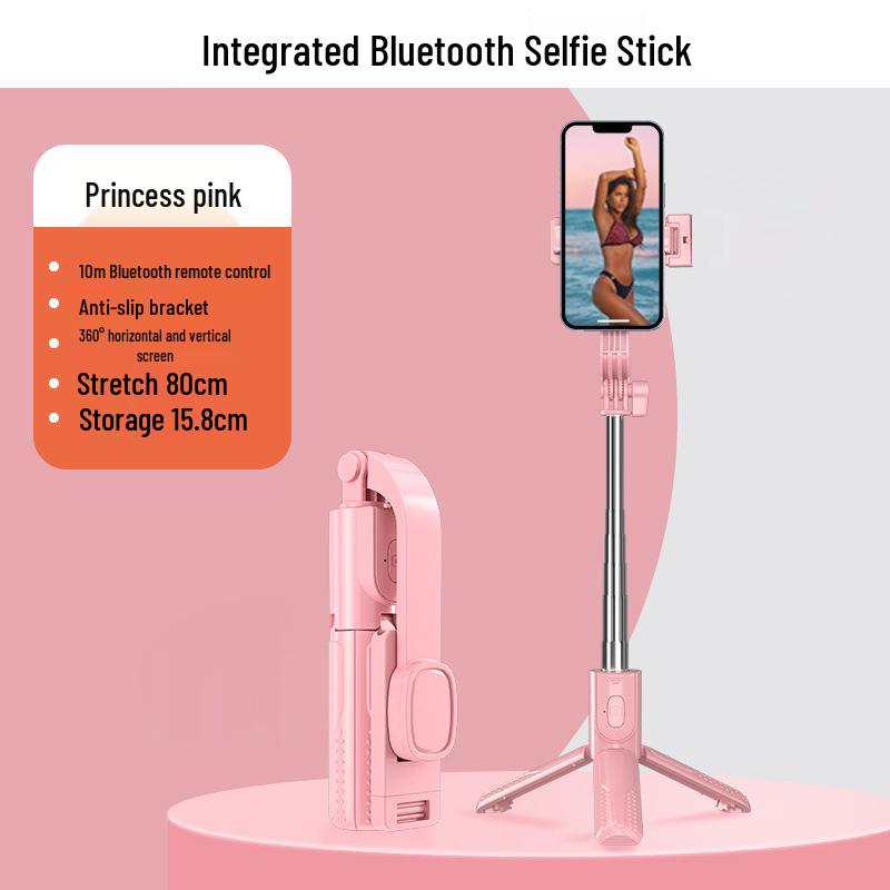 

S07 Bluetooth Selfie Stick & Tripod for Mobiles - Portable Outdoor Handheld Stand for Live Streaming