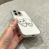 Kawaii Creative Cartoon Puppy Cat Phone Case For iPhone 17 Air 16 15 14 13 12 11 Pro Max 16e X XR XS 7 8 Plus Shockproof Cover