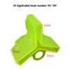 50pcs Fishing Hook Bonnets Multi-size Treble Hook Protective Cover Safety Cap Fishing Gear Accessories