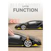 1/18 Lamborghini Scale Centenario LP770-4 Super Racing Car Alloy Metal Diecast Model High Simulation Sound & Light Gift for Boy