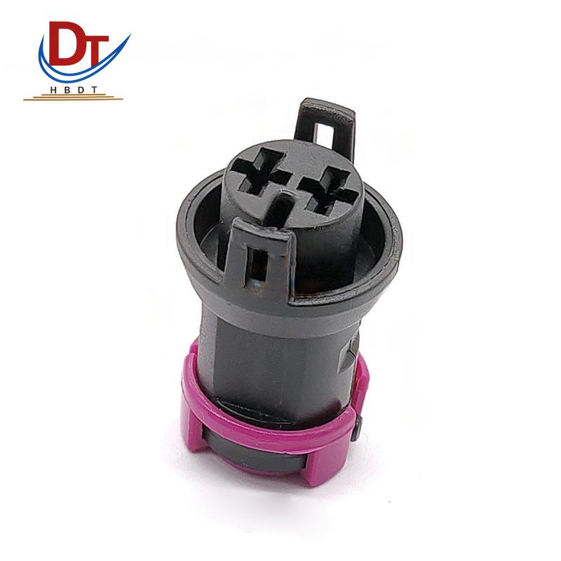 2-Pin Automotive Wiring Harness Connector, Plastic Housing Socket DJ70217-6.3-21 6.3-21 Connector