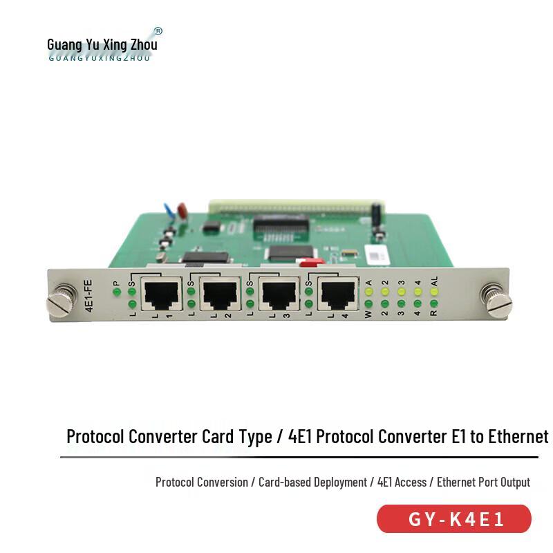 Конвертер протоколов E1 в Ethernet Guangyuxingzhou E1