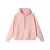 Women's Thick Hooded Pullover Sweatshirt - Loose, Drop Shoulder, Cute & Versatile College Style for Autumn 2024 Arrival