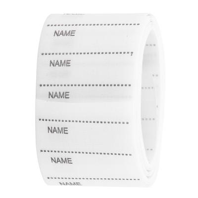 Writable Iron On Clothing Labels 5.5cm Width Comfortable Fabrics Clothing Name Labels for School