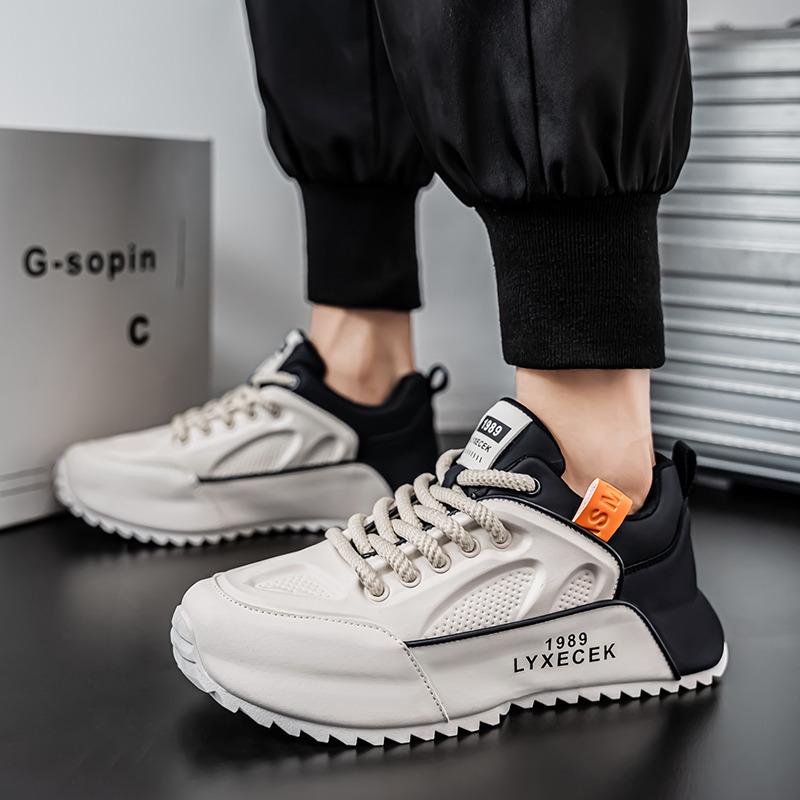 Fashion Retro Sneakers for Men Comfortable Platform Shoes Trainers Mens Lace-up Casual Sneakers Large Size 48 Zapatillas Hombre