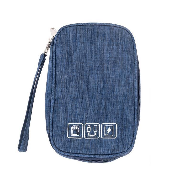 Cable Data Storage Bag Fashion Casual Simple Classic Exquisite Practical Style