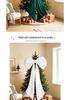 Large Velvet Christmas Tree Bow Ornament