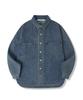 Urban Dress Buko Pocket Denim Shirt Ash Light Blue