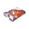 Ranma 1/2 Japanese Anime Shampoo Blanket Flannel Spring Autumn  Multi-function Warm Throw Blanket for Bedding Travel Bedspreads