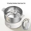 Liren 2L Multi-functional Split Electric Cooking Pot CN Plug (adapter Included)
