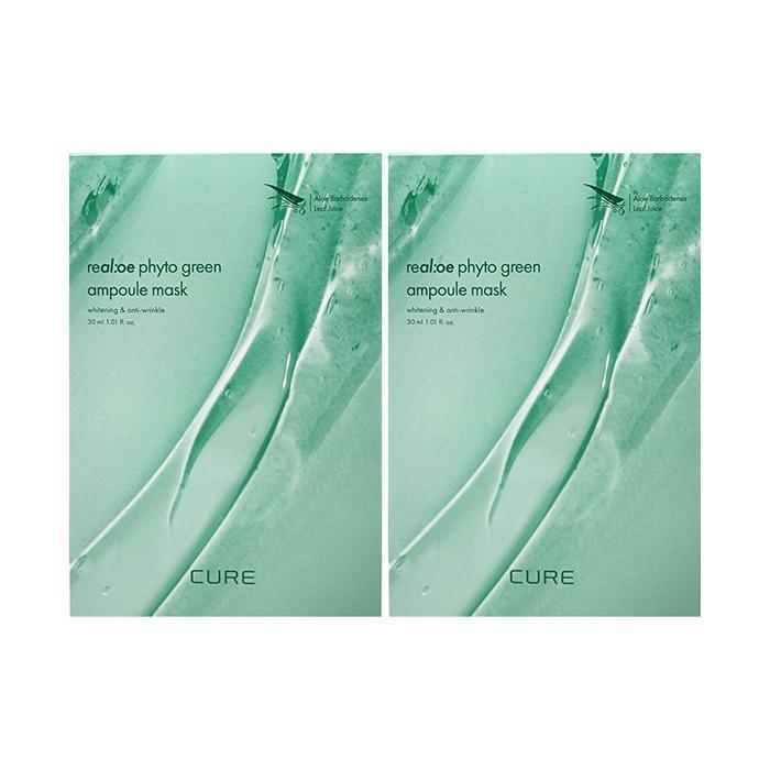 

Kim Jeong Moon Aloe Phytogreen Ampoule Mask 10 Sheets (2 Ss) (40858143) 1 piece