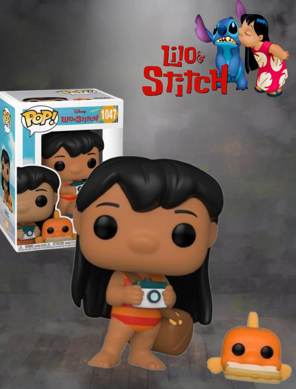 

Ліло та Стіч фігурка Фанко поп Funko Pop Ліло з Пуджем Lilo & Stitch Lilo With Pudge Pop ігрова вінілова фігурка# 1047 10 помаранчевий