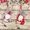 1 PC Adorable Santa Claus Dolls Hanging Decoration Christmas Stockings Small Size