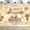 Background with Magical Magician Hat Design for Parties, Adult and Children's Party Decoration, Photography Background
