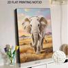 5D Round Pearl Painting Kit Majestic Elephant Pattern DIY Handmade Rhinestone Art Home Interior Decor Gift