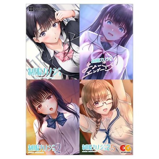 

Ebiten Uniform Girlfriend Full Set Version Famitsu DX Pack 3D Crystal Set Windows [Amazon.co.jp Exclusive]