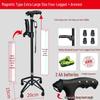 Four-Legged Aluminum Walking Cane with Light, Non-slip, Telescopic, Lightweight, Multi-functional Support for the Elderly