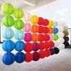 4-6-8-10-12-14-16inch Round Chinese Paper Lanterns Birthday Wedding Decor Gift Craft DIY White Hanging Lantern Ball Supplies