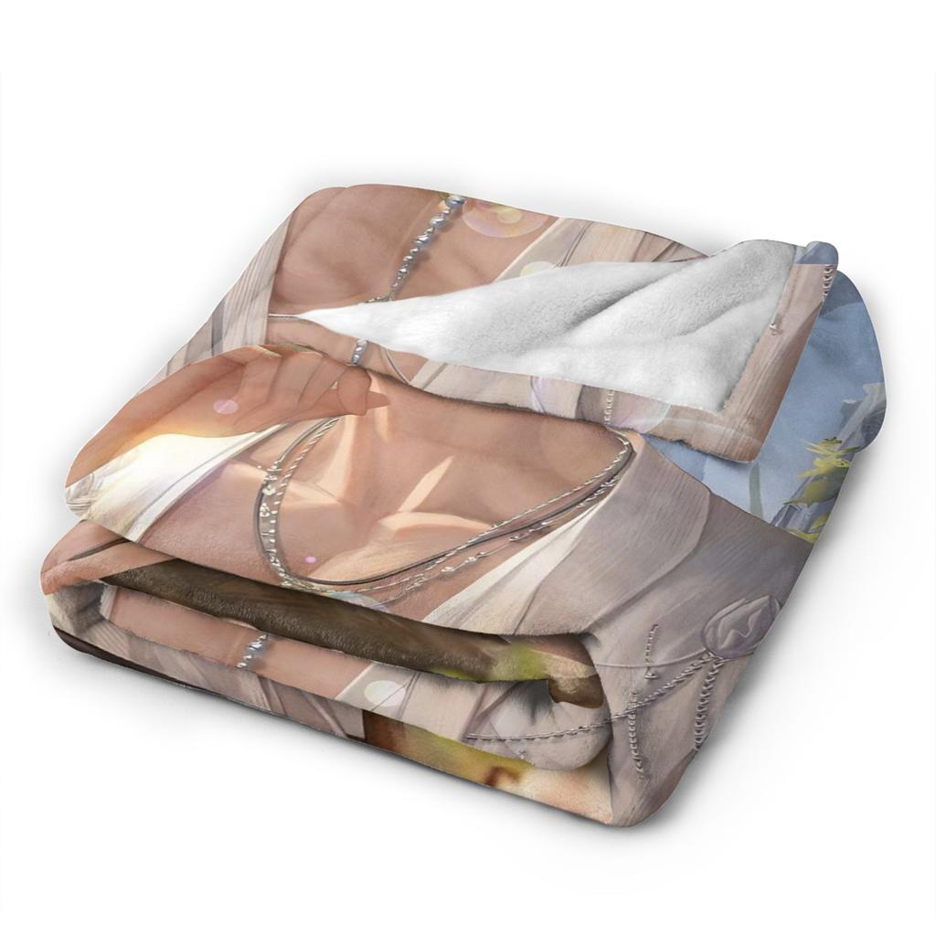 Love and Deepspace Sylus Game Blanket Plush Vintage Warm Throw Blankets for Coverlet Autumn/Winter