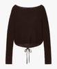 Gilyeong Mohair Tie Knit_Brown
