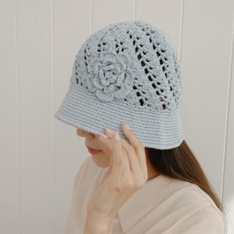 Women's Corsage Mom Hat Cotton Bucket Hat