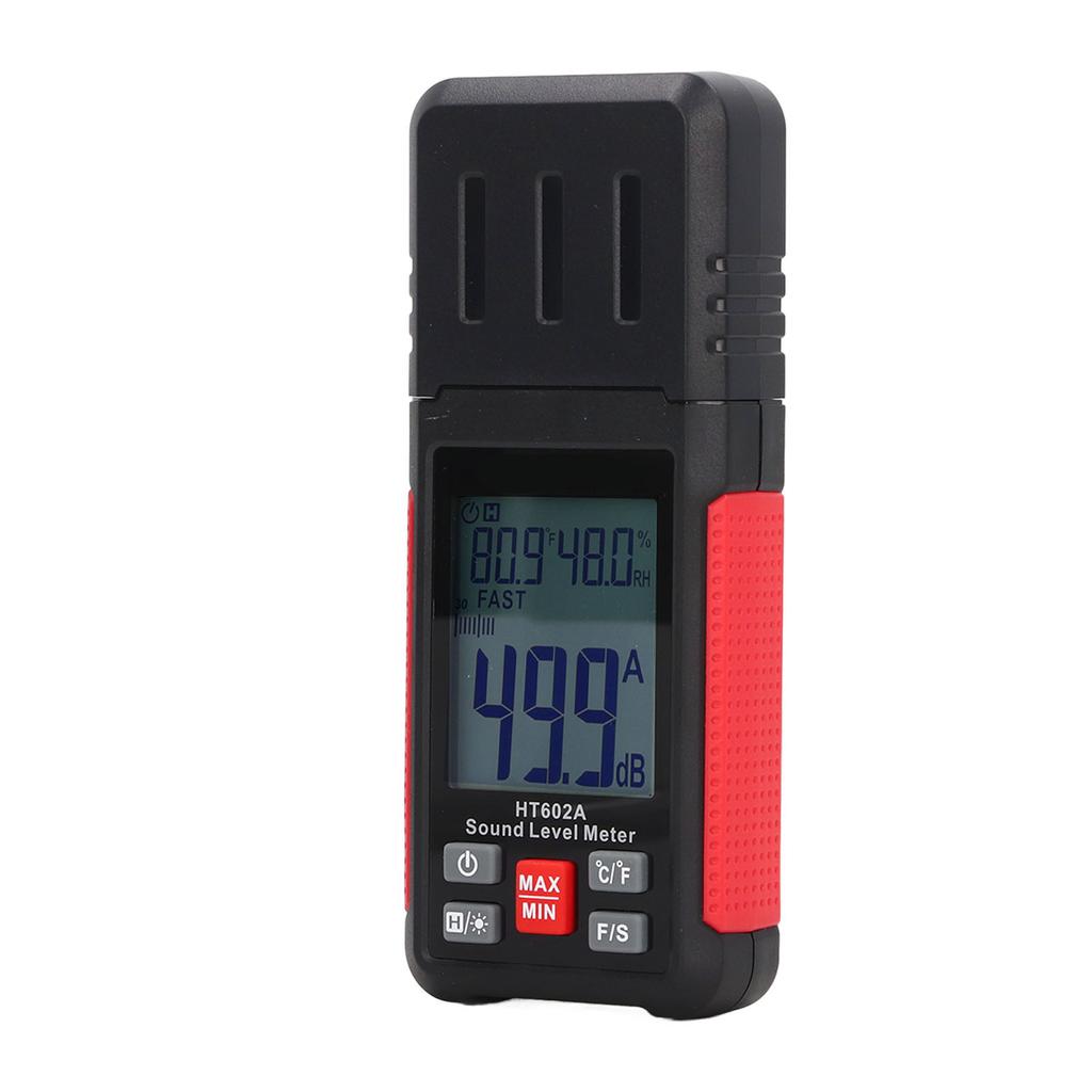 Digitales Schallpegelmessgerät Kondensatormikrofon 30 130dBA Audio-Dezibelmeter zur Erkennung