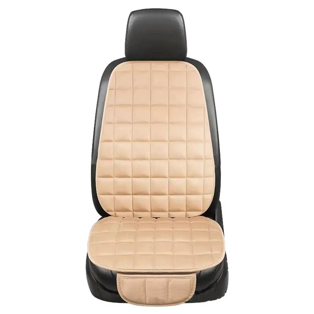 Warm Winter Car Seat Cover Anti-slip Front Rear Seat Pad Car Seat Cushion