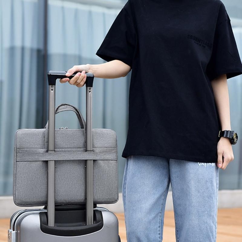 Stylish Laptop Bag for Business Professionals and Students Carry on Luggage Durable Notebook Sleeve Pouch